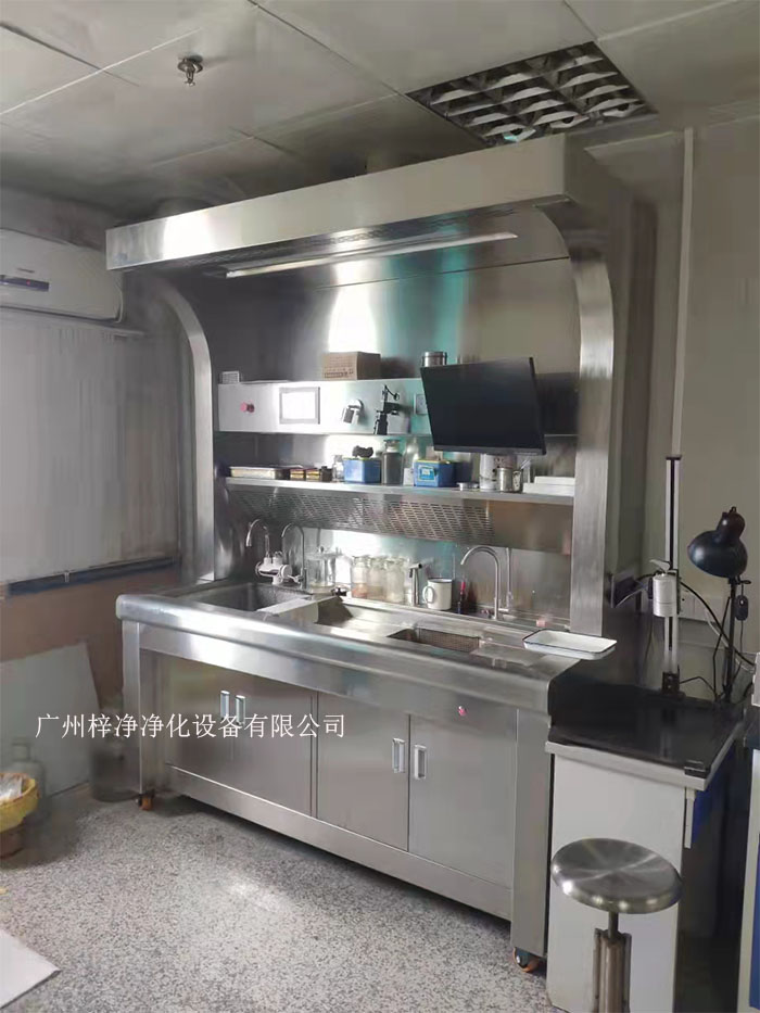 不銹鋼取材臺產品使用現(xiàn)場實拍圖